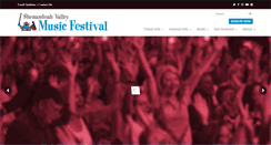Desktop Screenshot of musicfest.org