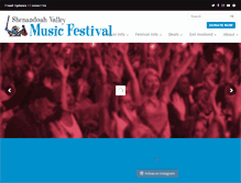 Tablet Screenshot of musicfest.org